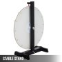 18" Tabletop Color Prize Wheel Spinnig Game Stand Retail Carnival Mark Pen