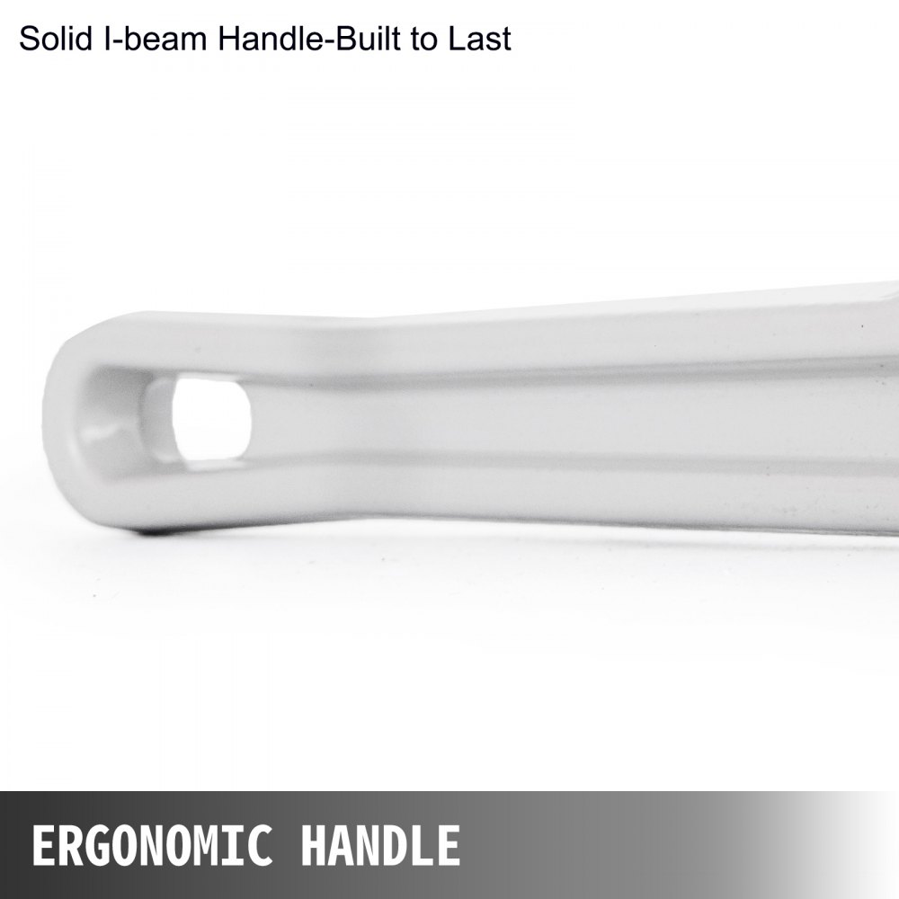 18" Large Aluminum Pipe Wrench Straight Head Adjustable Plumbing Adaptable