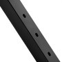 VEVOR Cable Railing Post, 42" x 2" x 2" Steel 30° Angled Hole Stair Railing Post, 12 Pre-Drilled Holes, SUS304 Stainless Steel Cable Rail Post with Horizontal and Curved Bracket, 1JZLGZ106755Y9XMJV0