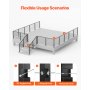 VEVRO Cable Railing Post 42x2x2 Inch with L-Shaped Holes 1JZLGZXHS1065S1EW001V0