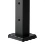 VEVOR Cable Railing Post, 42x2x2 Inch Level Deck Stair Posts, 1-Pack Stainless Steel Cable Handrail Post, Pre-Drilled Pickets with Mounting Bracket Stair Railing Kit, Black, 1JZLGZXHS106AWJO6001V0
