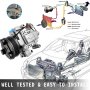 VEVOR CC4361450E A/C Compressor for 2004-2009 2010 for Mazda 3, 3 Sport & Mazda 5 2.0L 2.3L