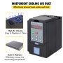 VEVOR vfd 2.2kw with independent cooling air duct and built-in radiator
