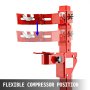Hydraulic Spring Compressor Auto Strut Spring Compressor Heavy Duty 5500lbs Red