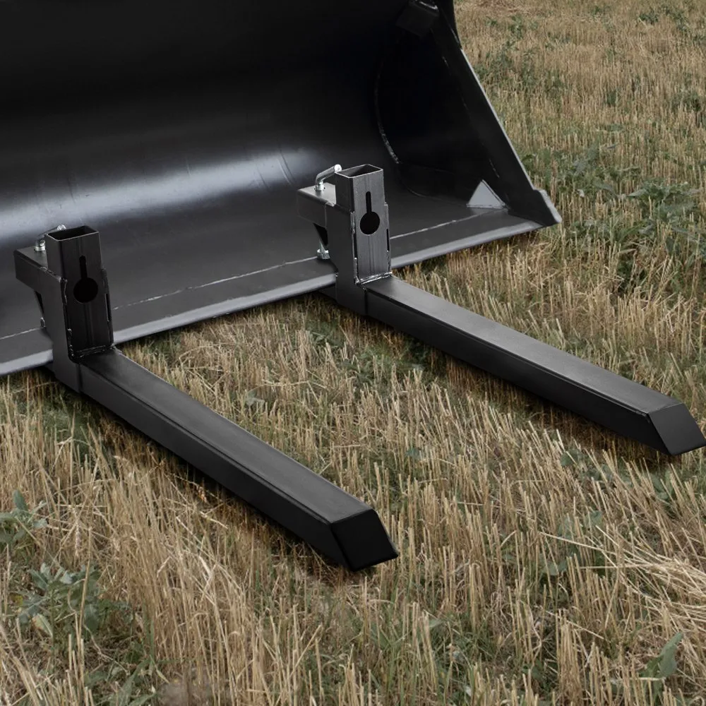 Pallet Forks 2000lbs Capacity Tractor Forks for Loader Tractor Skid Steers