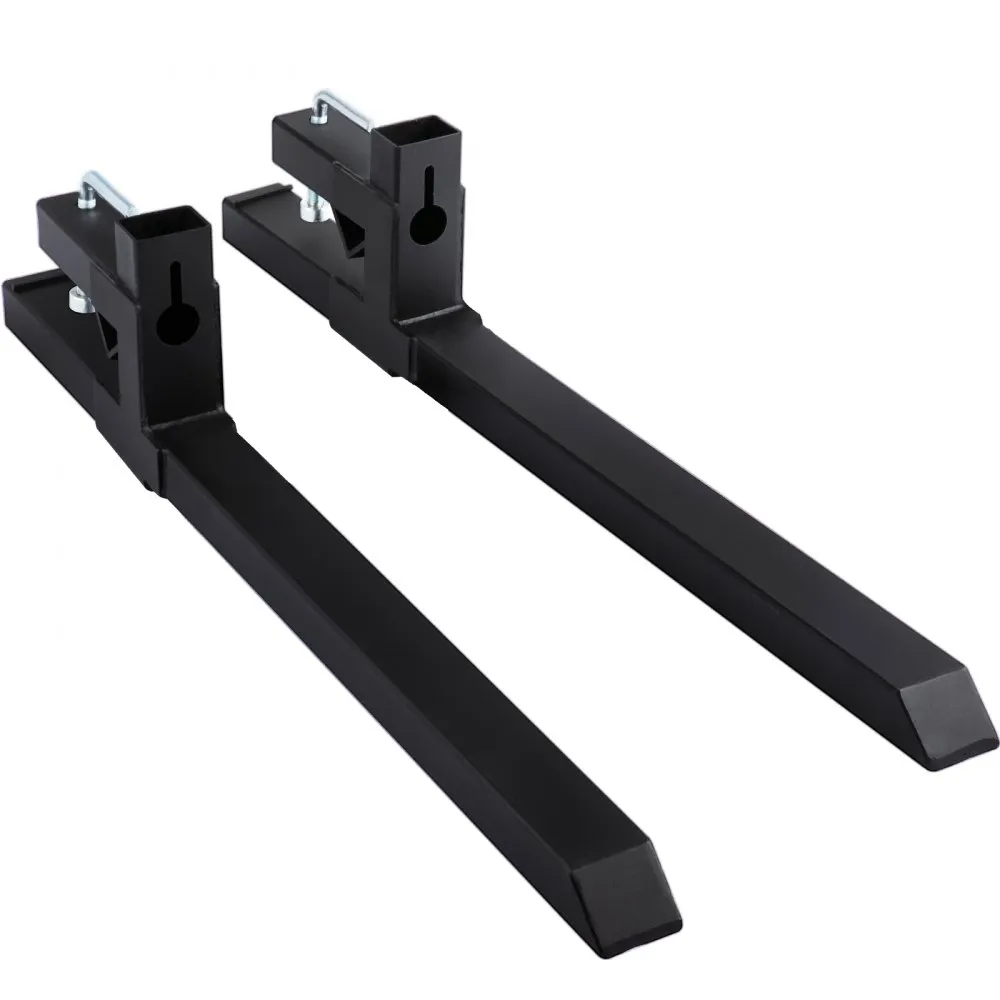 Pallet Forks 2000lbs Capacity Tractor Forks for Loader Tractor Skid Steers