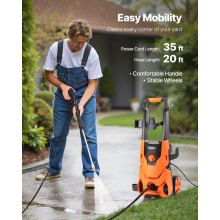 Electric Pressure Washer Max 4200 PSI 2.8 GPM with Nozzles & Foam Cannon