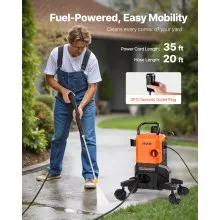 Electric Pressure Washer Max 2700 PSI 1.8 GPM with Nozzles & Foam Cannon