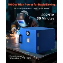 VEVOR Welding Rod Oven 200LBS Capacity Electrodes Drying Oven 104°F to 392°F