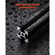 10PCS 59 in (1500 mm) T Slot 2020 Aluminum Extrusion Anodized Linear Rail