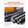 VEVOR 4PCS 39.4 in (1000 mm) T Slot 2040 Aluminum Extrusion Anodized Linear Rail