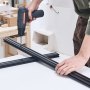 VEVOR 4PCS 39.4 in (1000mm) T Slot 2040 Aluminum Extrusion Profile, European Standard Anodized Linear Rail, High-Strength Extruded Aluminum Rail for 3D Printer, CNC Machine DIY, Laser Engraving, Black