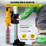 VEVOR 8 Inch Diamond Core Drill 205mm Concrete Wet Drilling Machine with Stand Press 3980W Punching Rock Holes Detection