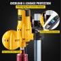 VEVOR 8 Inch Diamond Core Drilling Machine 3980W 750r/min Diamond Core Drill Rig with Stand and Tools Wet Dry Core Drill Rig for Diamond Concrete Drilling Boring (205MM)
