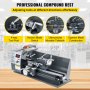 VEVOR 750W 8"X16" 210  Automatic Mini Metal Lathe Variable-Speed Digital Milling