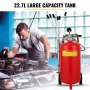 VEVOR 22.7L Oil Extractor, Portable Air Pneumatic Waste Oil Garage Extractor Drain Draine Tank
