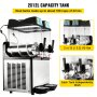 VEVOR Commercial Slushy Machine 2x12L Slushy Tank 220V Slush Frozen Drink Machine Commercial Smoothie Maker Slushy Making Machine Double Tank Suitable for Commercial Use