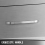 24”x18” Stainless Steel Double Drawer Outdoor Products Convenient Great