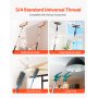 Telescopic Extension Pole 1.76-4 FT Multi-Purpose for Painting Cleaning