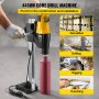 VEVOR Diamond Core Drilling Rig 4450 W 230V / 50HZ Reinforced Concrete Core Drill 0-580rpm Professional Industrial Drill Max Drill 255mm, for Drilling Reinforced Concrete, Red Brick and Marble