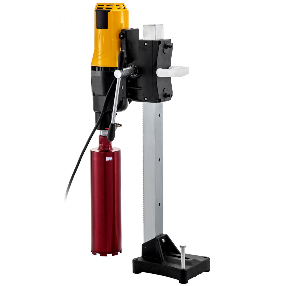 4450W Diamond Core Drill Concrete Drill with Stand & Drill Bits