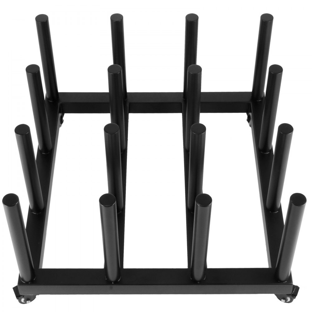 VEVOR Vinyl Cart Mobile Rack 16 Roll Capacity Vinyl Roll Rack 2" Core Vinyl Rolling Cart 1200 lbs Heavy Duty Digital Media for Mobile Storage (16 Rolls)