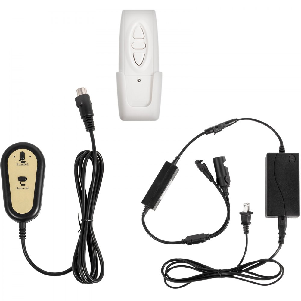 VEVOR Motorized TV Lift Stroke Length 20 Inches Motorized TV Mount Fit for 28-32" TV Lift with Remote Control Height Adjustable Load Capacity 132 Lbs Wireless Remote Control