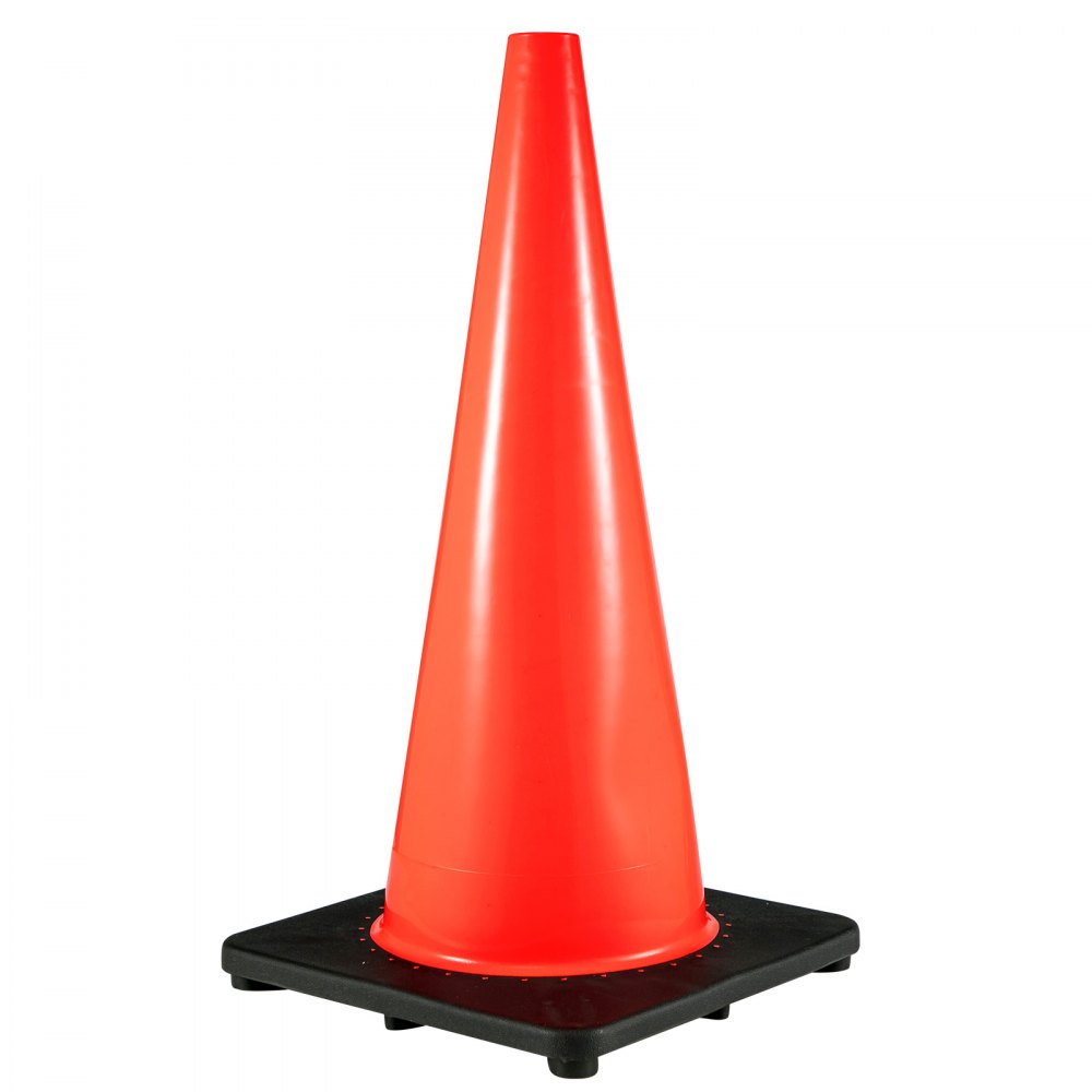 28" Traffic Safety Cones 6 Warning Roads Construction Base Roads High-quality