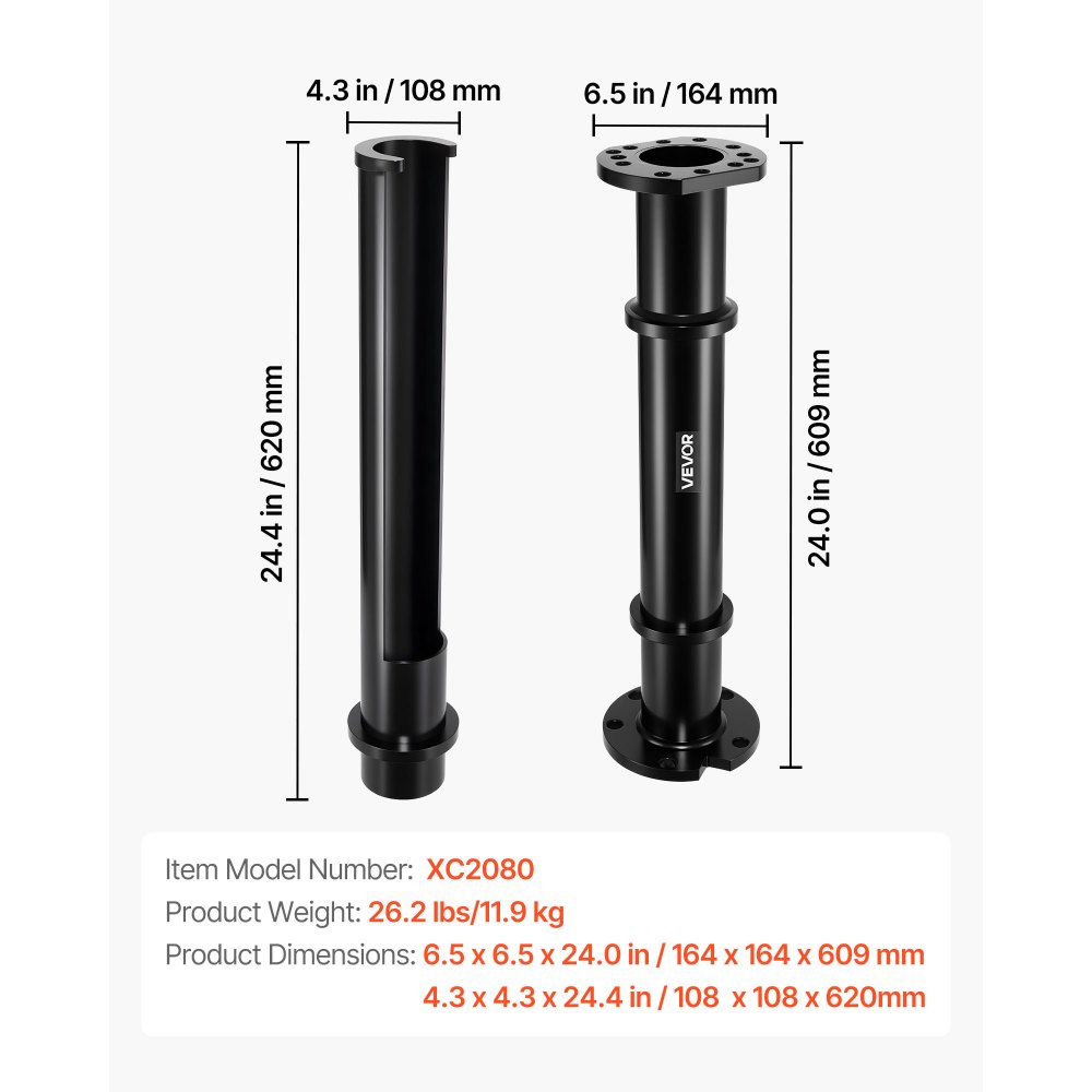 VEVOR Rear Axle Bearing Puller Tool, Compatible with 1998-2008 Toyota Land Cruiser, 1995-2016 Tacoma 1993-1998 T-100, Rear Axle Shaft Bearing Puller for Mitsubishi and Isuzu Models with Backing Plates