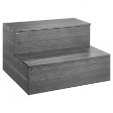 VEVOR Hot Tub Step 2-Step Spa RV Stairs HIPS 25 Inch Wide for Outdoor Pool