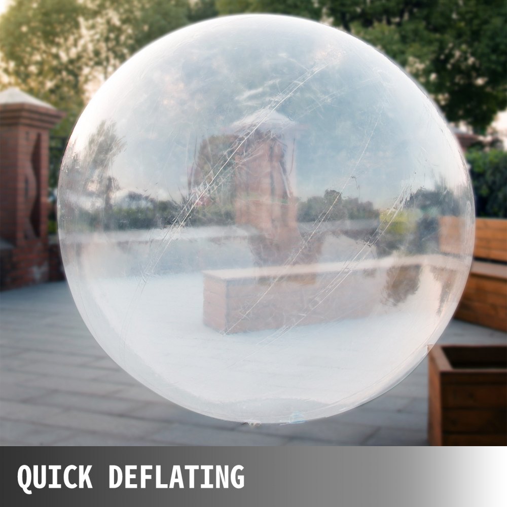 VEVOR 2m Water Walking Walker Ball Inflatable Pvc Swimming Zorb Ball Waterproof