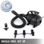 VEVOR Water Walking Ball 2M Inflatable Ball German TIZIP Zipper With Blower
