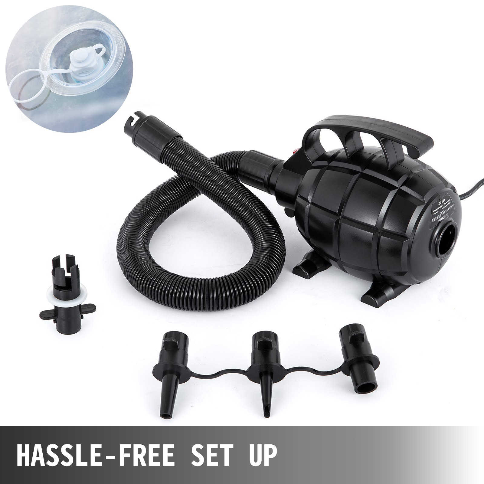 VEVOR 2m Water Walking Walker Ball Inflatable Pvc Swimming Zorb Ball Waterproof