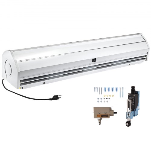 VEVOR 47 Inch Air Curtain, 2 Speeds 891 CFM Commercial Indoor Air Curtain, Air Curtains for Doors with 2 Limited Switches, CE & UL Certified, 110V Unheated