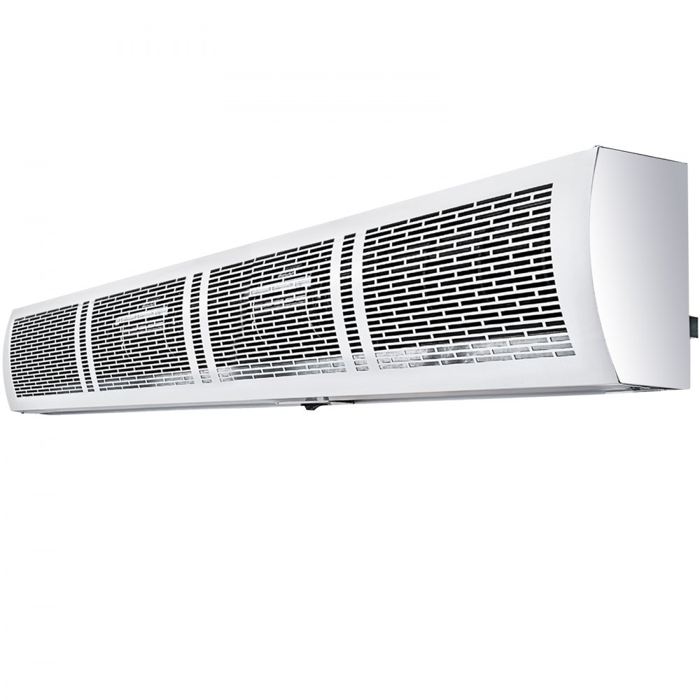 VEVOR Air Curtain 60-Inch Commercial Air Curtain 2 Speeds Door Air Curtain 2515 CFM/2285 CFM with 2 Limited Switches Low Noise Indoor Air Curtain
