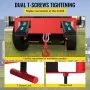 Titan Forklift Lifting Hoist Swivel Hook Mobile Crane 4400 lb. capacity lift