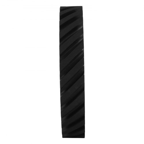 VEVOR Belt Grinder Rubber Wheel 12 x2 inch,Serrated Rubber Contact Wheel 6206, Bearing Belt Grinder Wheel