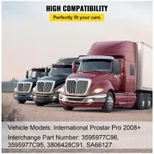 2PCS 3595977C96 Cab Shock Absorber for International Prostar 2008