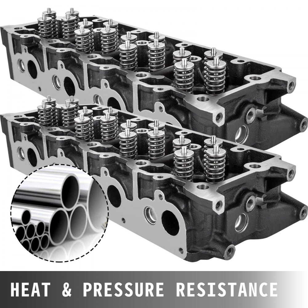 Pair Cylinder Heads for Ford 6.0 Turbo Diesel Truck 18mm Bare Casting No Core