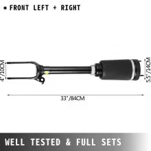 2pcs for Mercedes W164 GL350 GL450 1643206113 Front Air Suspension Spring Shock Strut