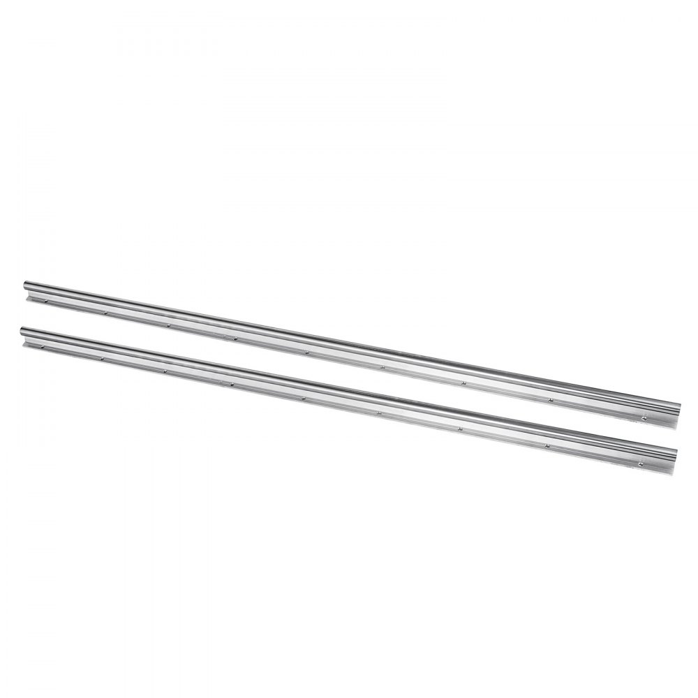 2x Linear Rail Sbr20-1000mm Support Dia 20mm Lathes Mechanical Shaft
