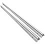 VEVOR linear rail sbr20 featuring two sleek, parallel aluminum linear rails.