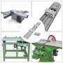 VEVOR Linear Rail Guide 2X SBR20-650mm Linear Slide Rail + 4 SBR20UU Block for Automated Machines and Equipments