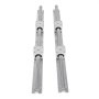 VEVOR Linear Rail Guide 2X SBR20-650mm Linear Slide Rail + 4 SBR20UU Block for Automated Machines and Equipments