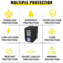 Updated 3KW Air-cooling Spindle Motor And Matching Inverter