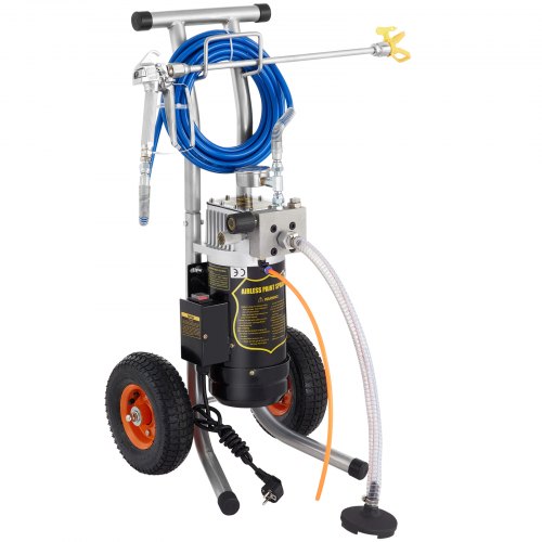 VEVOR 3.5HP Airless Paint Sprayer DIY Electric Spray Gun for Painting Machine 3.8L/min Extension Pole and Nozzle with 10M 15M Hose