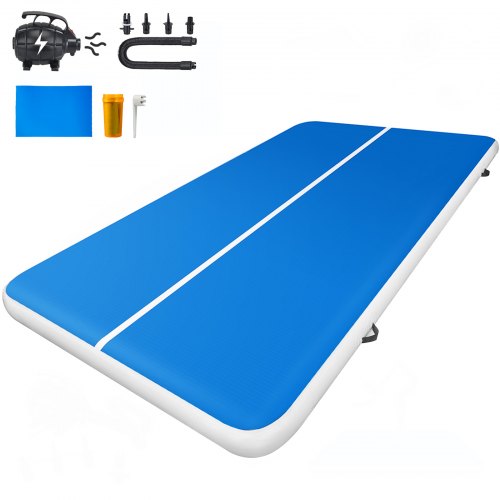 Air Track 10x6.5FTx8IN Inflatable Airtrack Gymnastic Training Tumbling Mat