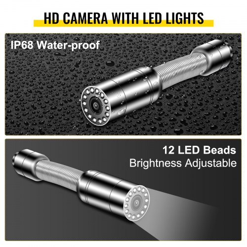 Accesorio De Cámara De Inspección De Tuberías ,Cabezal De Cámara