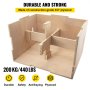 VEVOR Caja Plyo de madera de 24x16x20, 30x20x24 pulgadas, caja de ejercicios de capacidad de 441LB, caja de salto pliométrica con refuerzo cruzado interno, caja Plyo para entrenamiento Crossfit (30 pulgadas)