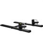 VEVOR 30" Clamp on Pallet Forks, 1500 Lbs Tractor Bucket Forks with Adjustable Stabilizer Bar, Heavy Duty Pallet Forks for Tractor Attachments, Skid Steer, Loader Bucket, 43" Total Length